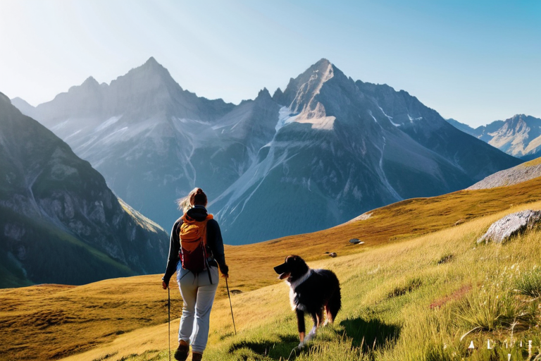 Active lifestyle with pet