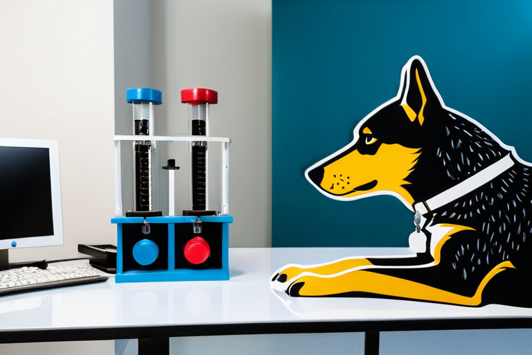 Canine memory testing in laboratory setting