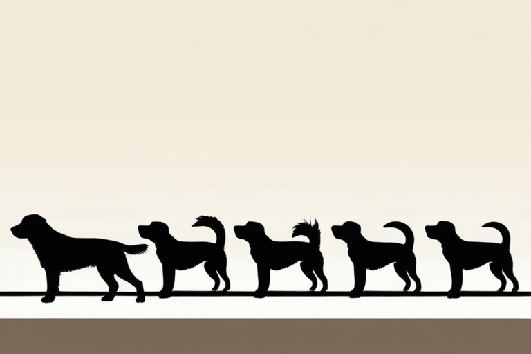 Different dog tail positions and their meanings