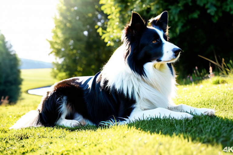 Dog summer coat maintenance