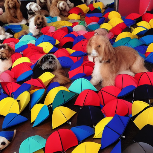Dog Umbrella Colors