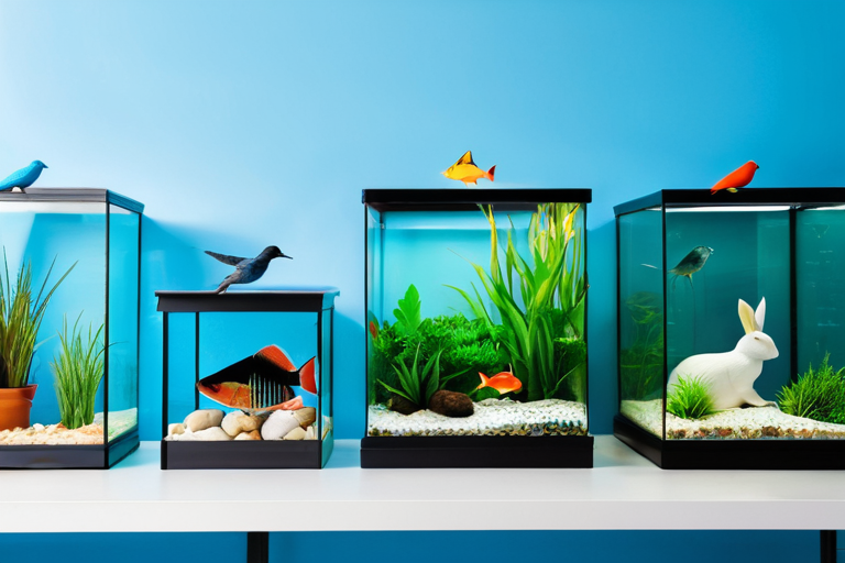 Variety of exotic pets in American homes