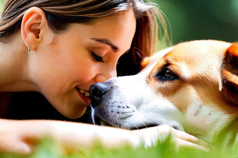 Human and dog emotional connection