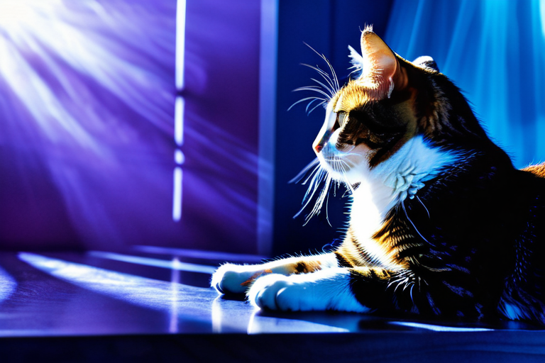 Cat demonstrating intuitive behavior