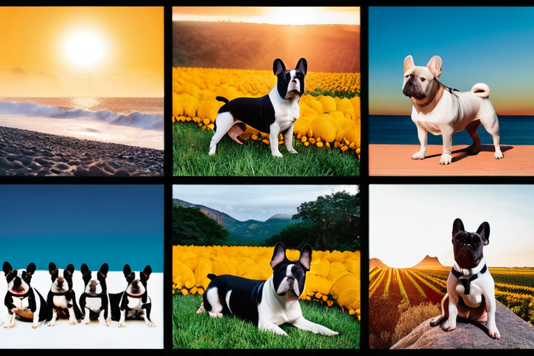 Dwayne Johnson's dogs in social media posts