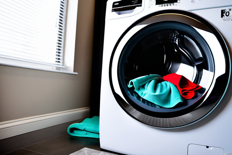 Washing machine with pet hair removal products