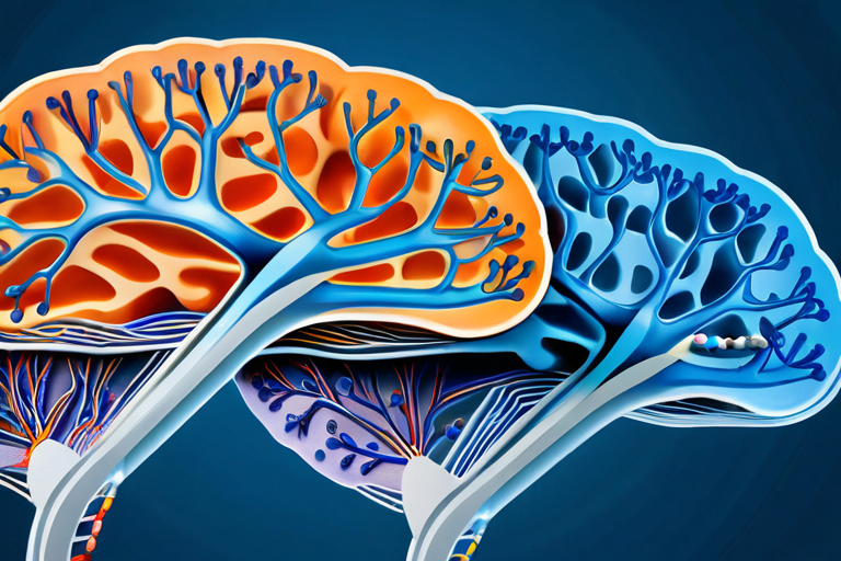 Diagram showing oxytocin release during human-dog interaction
