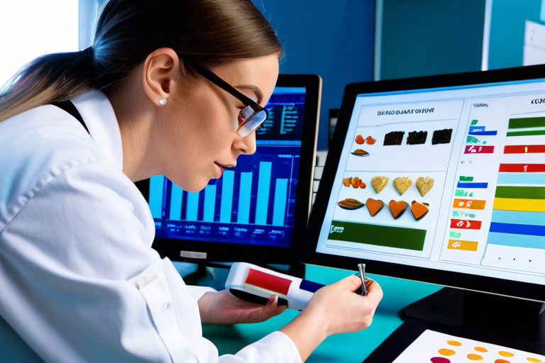 Laboratory analysis of pet food nutritional content