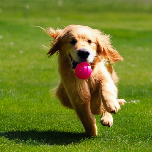 Pets exercising