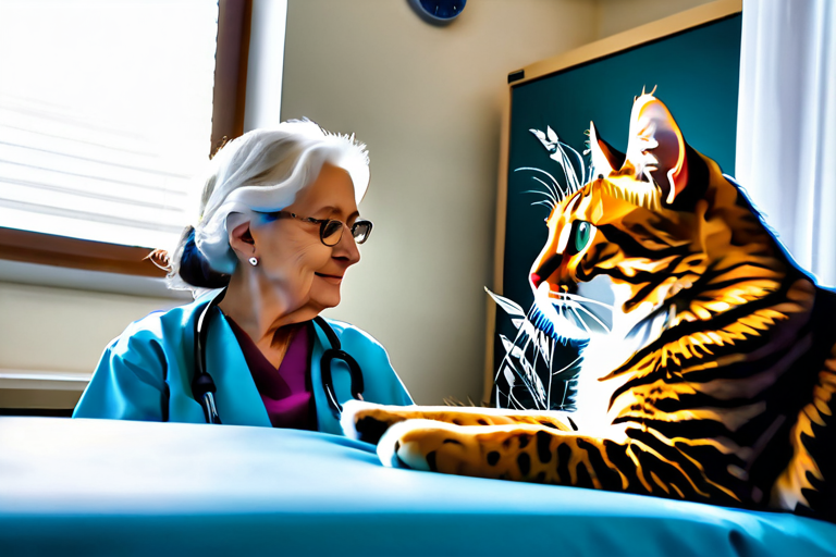 Therapeutic cats helping people with health issues