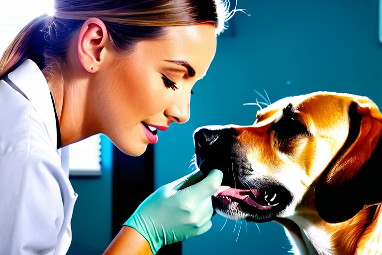 Veterinary consultation for dog behavior