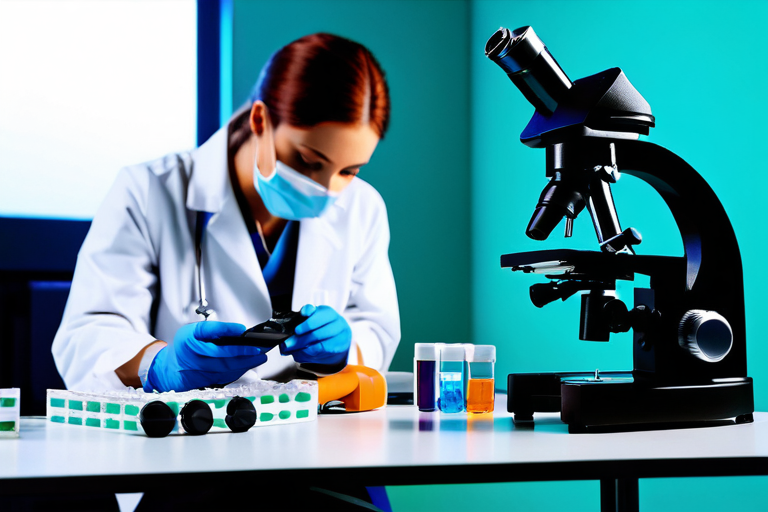 Veterinary laboratory research